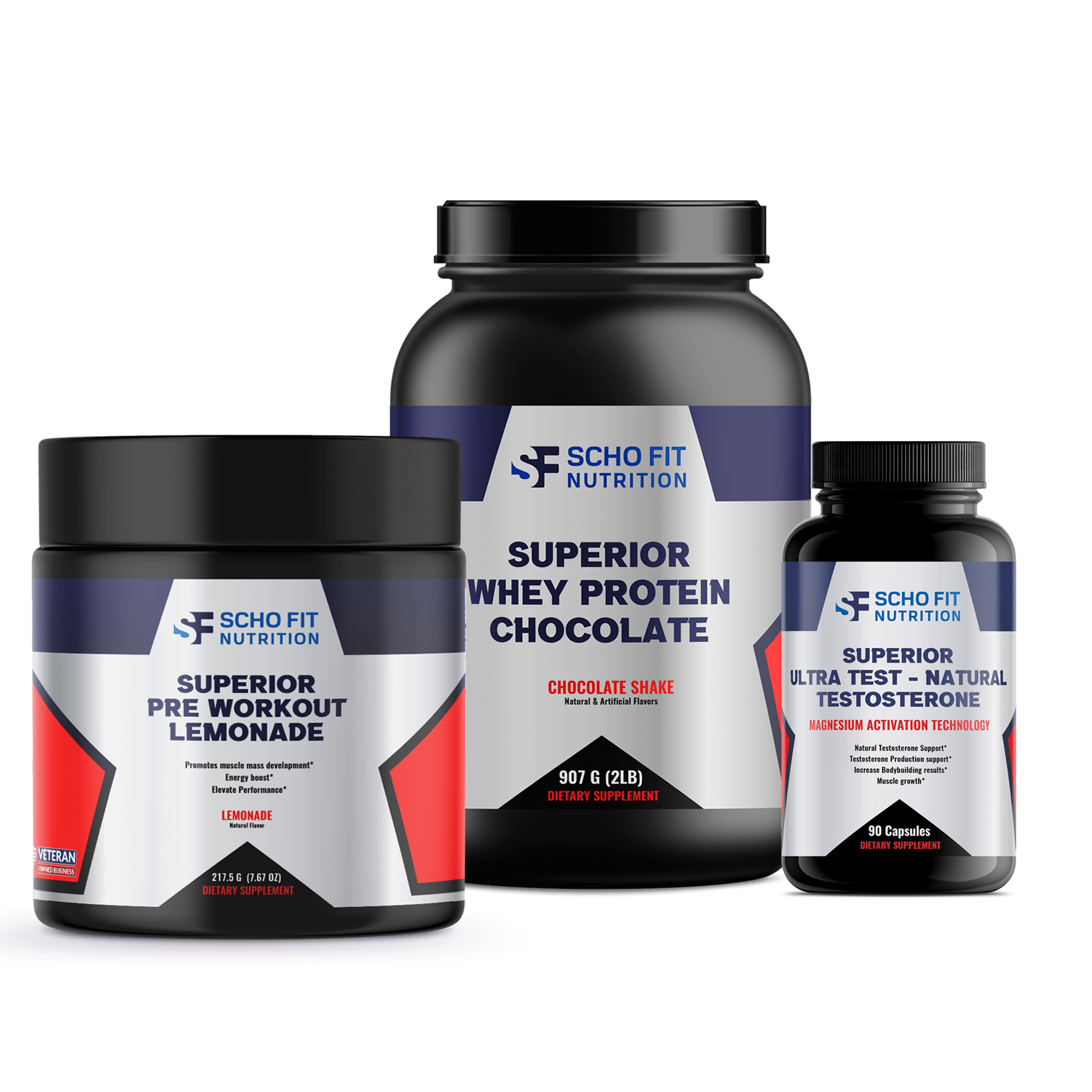 Muscle Building Packages Muscle Building Bundle – SchoFitNutrition